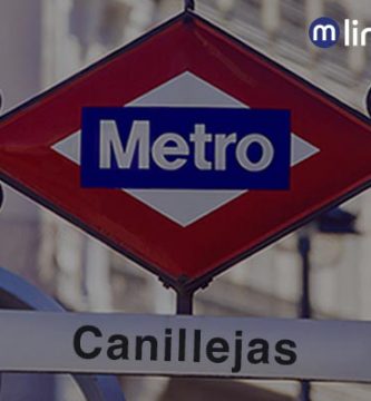 Estación metro Canillejas Madrid