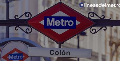 Estación de metro Colón de Madrid