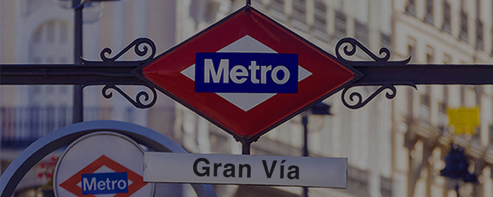 Estación Metro Gran Vía Madrid