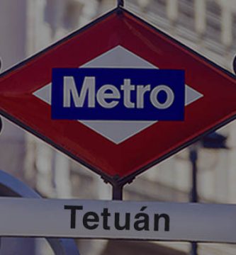 Estación metro Tetuán Madrid