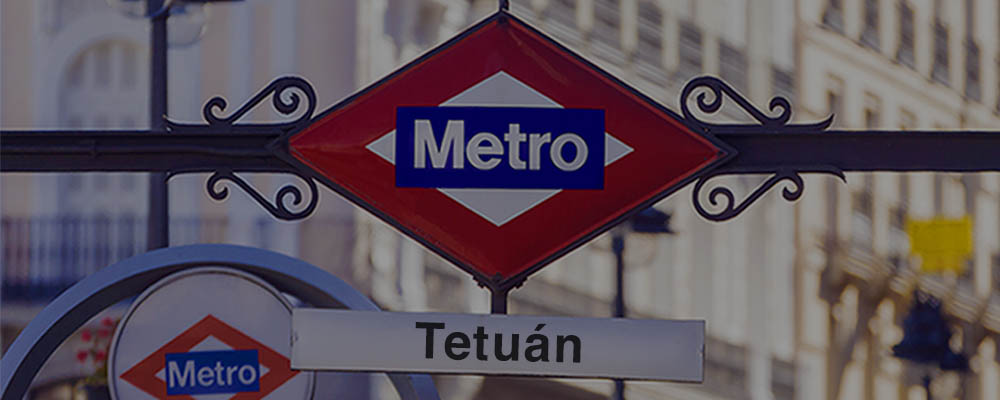 Estación metro Tetuán Madrid