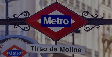 Estación Metro Tirso de Molina Madrid