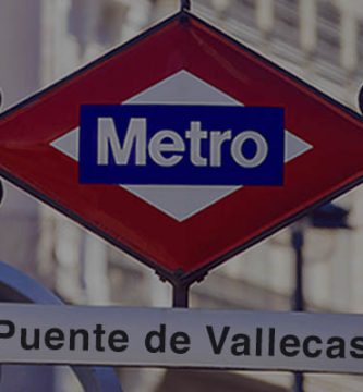 estación metro puente de vallecas madrid